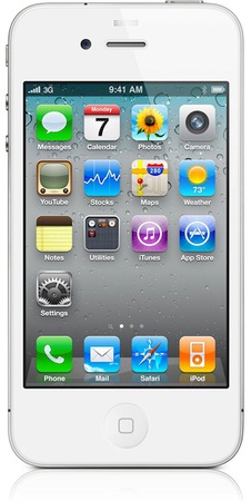 Смартфон APPLE iPhone 4 8GB White - Мыски