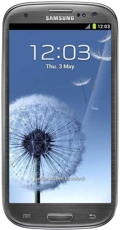 Смартфон Samsung Galaxy S3 GT-I9300 16Gb Titanium grey - Мыски